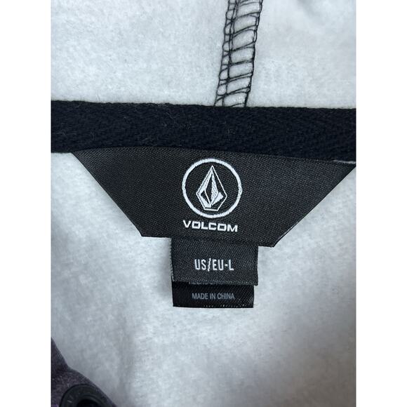 Volcom Hoodie Men's Small Hydro Riding, Snowboard Pullover Black/Whit NWT - Picture 4 of 10